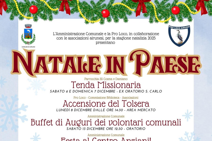 Natale in Paese 2025