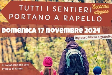 Tutti i sentieri portano a Rapello