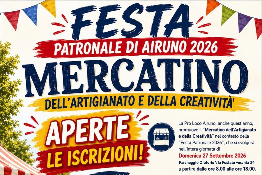 Mercatino dell’Artigianato e della Creatività