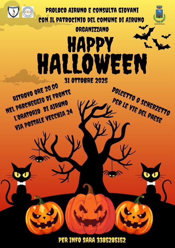 Locandina di Happy Halloween ad Airuno