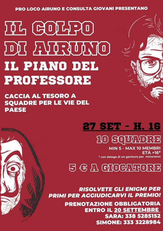 Locandina di Il Colpo di Airuno: il piano del Professore