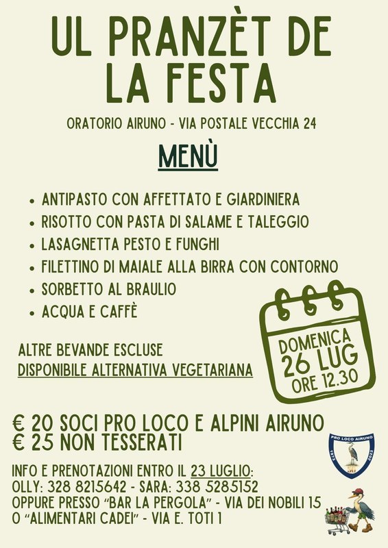 Locandina di Ul pranzèt de la festa